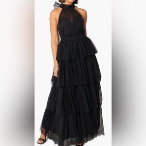 Petal & Pub Halter Tulle Gown